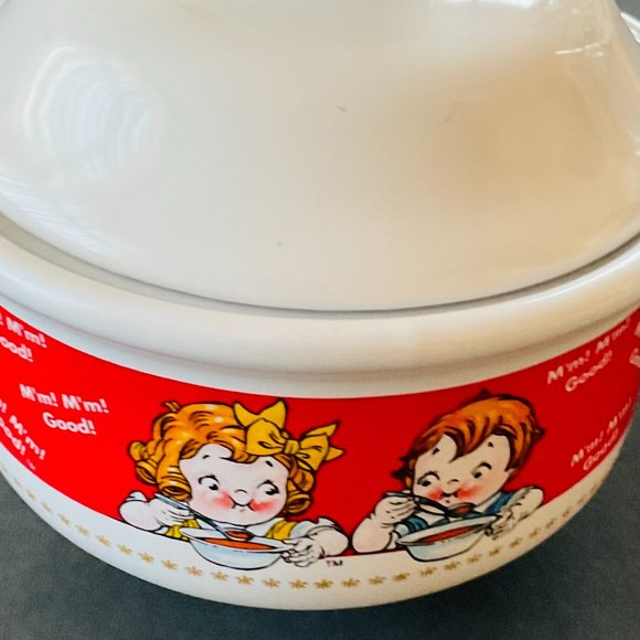 CAMPBELL SOUP Vintage 1998 Covered Soup Bowls EUC - Picture 7 of 7